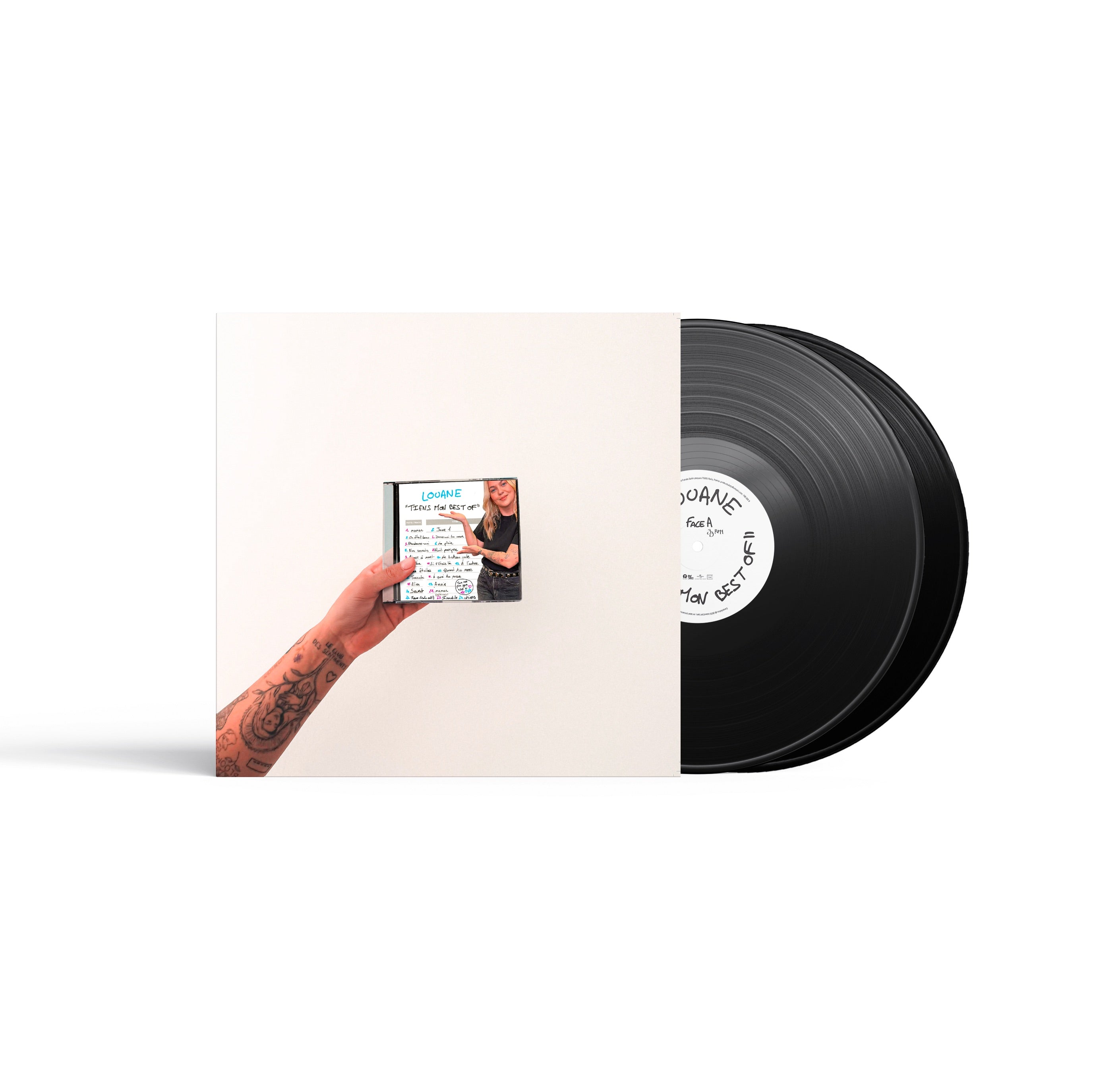 tiens mon best of double vinyle