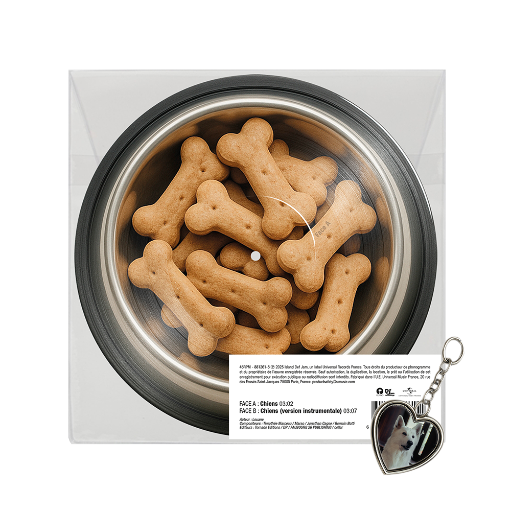 BUNDLE WOOF WOOF (Vinyle picture disc 45T + porte-clés)