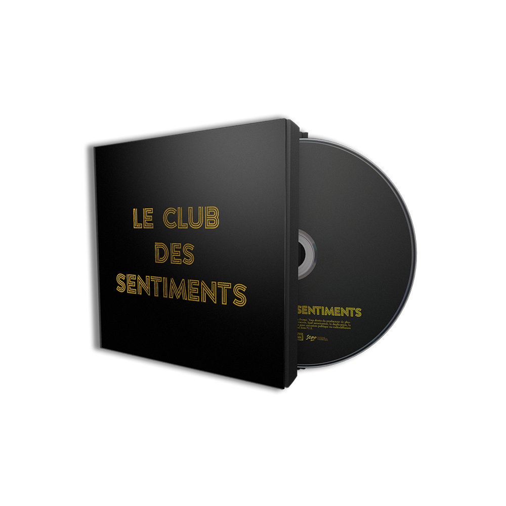 Pack CD "Le Club des Sentiments" + T-Shirt blanc larmes