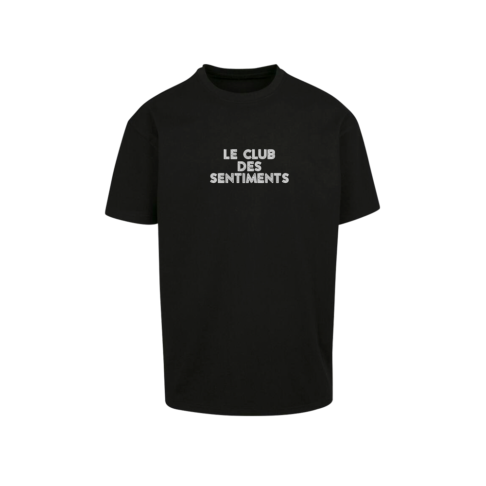 T-Shirt noir Club des Sentiments