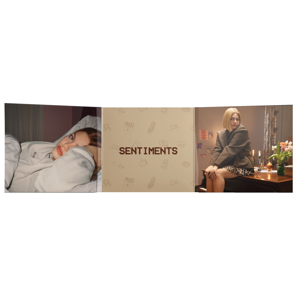 CD DÉDICACÉ "SENTIMENTS" + CARNET DE SENTIMENTS