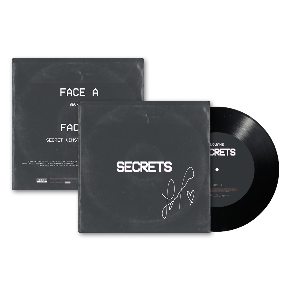 Secrets » Vinyle 45 tours – Store Louane