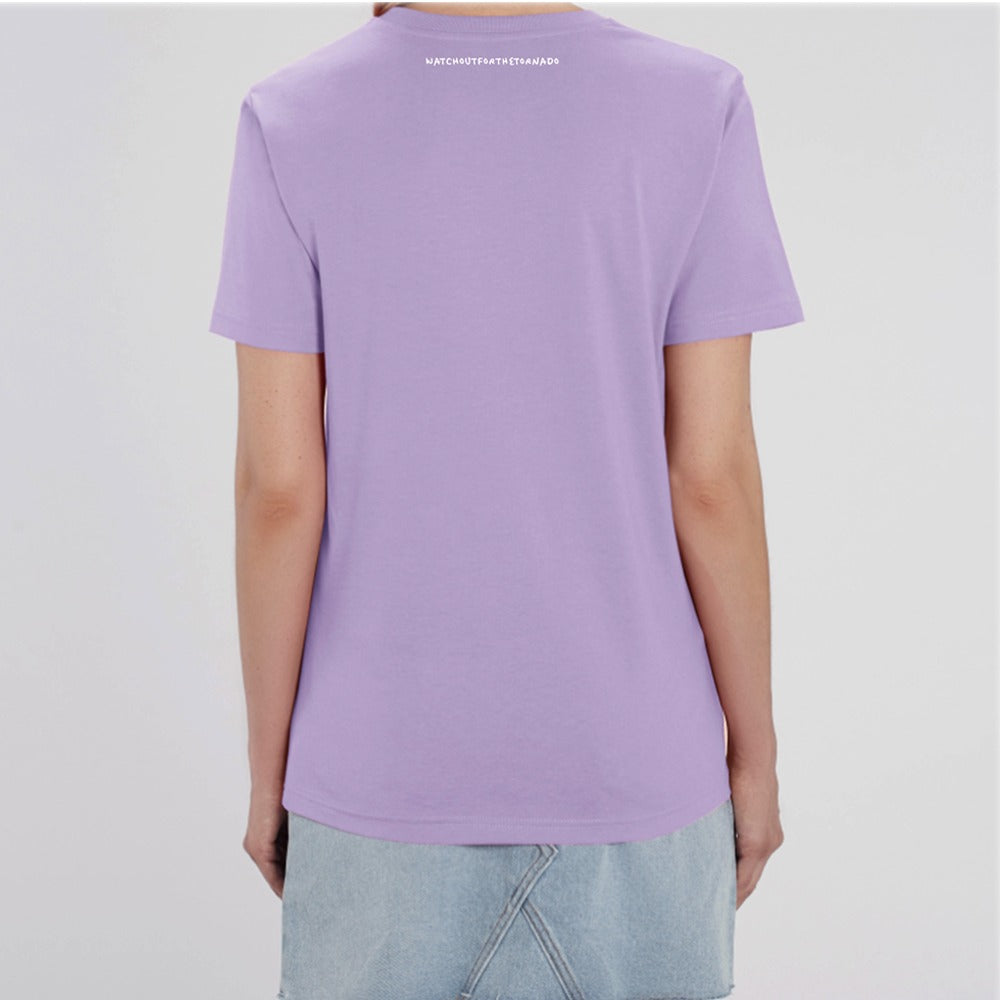 T-SHIRT « WATCH OUT » VIOLET